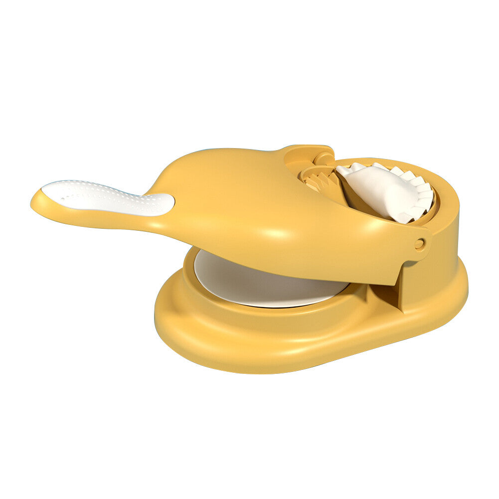 2 in 1 Dumpling & Samosa Maker Tool in yellow