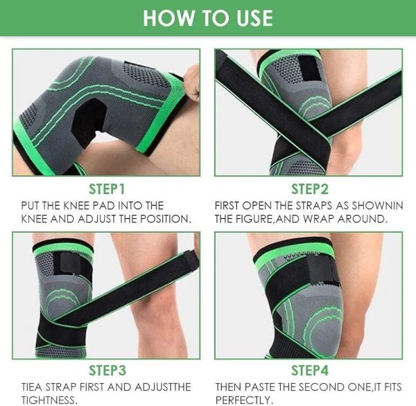 Ultimate Knee Brace – Adjustable Compression Support for Pain Relief & Injury Protection