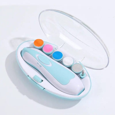 Safe Electric Baby Nail Cutter | LED Trimmer & Grooming