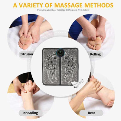 EMS Foot Massager Mat – Electric Pain Relief & Blood Circulation Pad