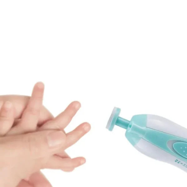 Safe Electric Baby Nail Cutter | LED Trimmer & Grooming