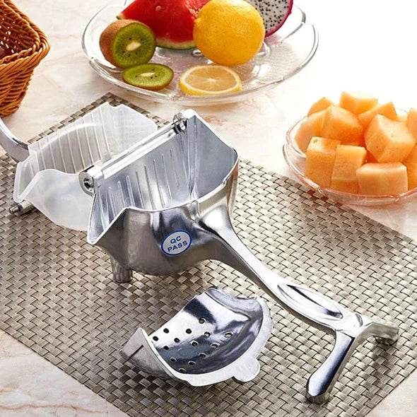 Premium Stainless Steel Hand Juicer – Easy Citrus Press for Fresh Healthy Juice