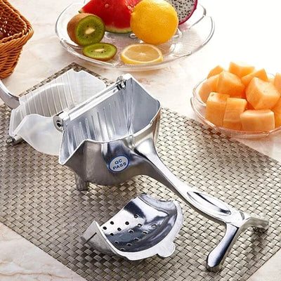 Premium Stainless Steel Hand Juicer – Easy Citrus Press for Fresh Healthy Juice