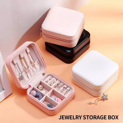 Elegant Leather Jewelry Storage Case