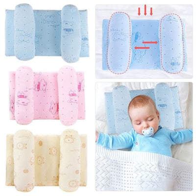 Premium Baby Head Pillow – Soft, Breathable & Flat Head Support for Newborns