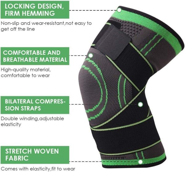 Ultimate Knee Brace – Adjustable Compression Support for Pain Relief & Injury Protection