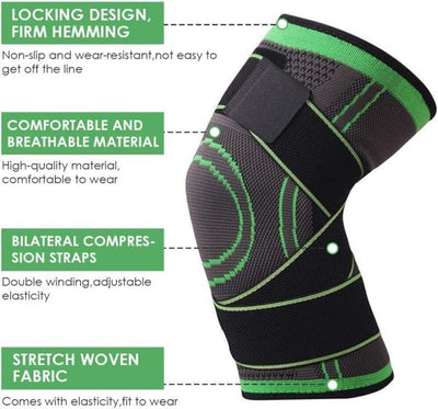 Ultimate Knee Brace – Adjustable Compression Support for Pain Relief & Injury Protection