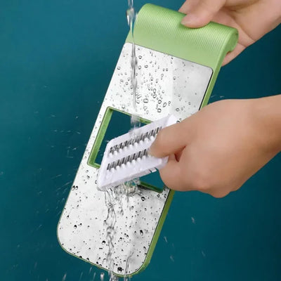 5-in-1 Vegetable Cutter – Easy, Fast, Stainless Steel Slicer Tool