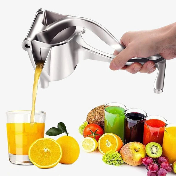 Premium Stainless Steel Hand Juicer – Easy Citrus Press for Fresh Healthy Juice