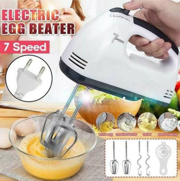 Scarlett 7-Speed Electric Beater – Hand Mixer for Baking & Dough
