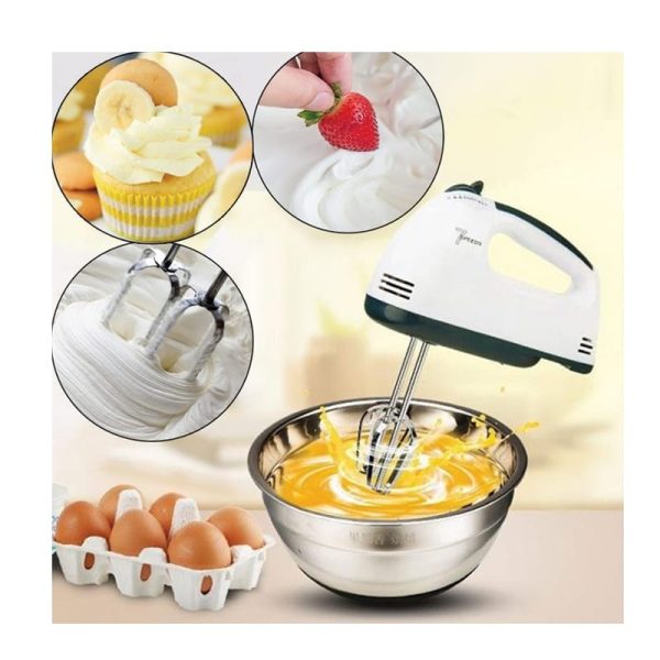 Scarlett 7-Speed Electric Beater – Hand Mixer for Baking & Dough
