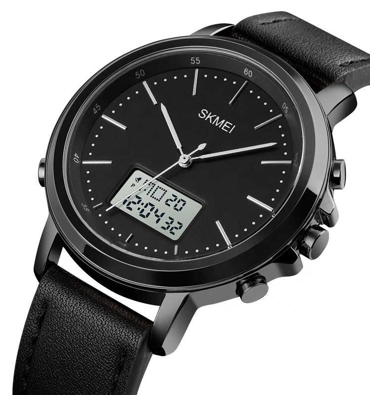 Skmei Men’s Digital Analog Watch 1652 in black white