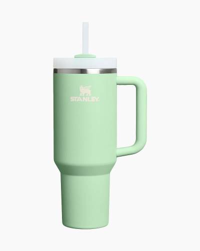 Stanley 40oz Vacuum Insulated Tumbler with Straw in green
