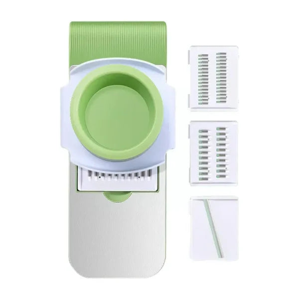 5-in-1 Vegetable Cutter – Easy, Fast, Stainless Steel Slicer Tool